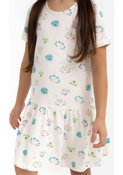 Cute Animals Vanilya Kız Çocuk Elbise modelleri