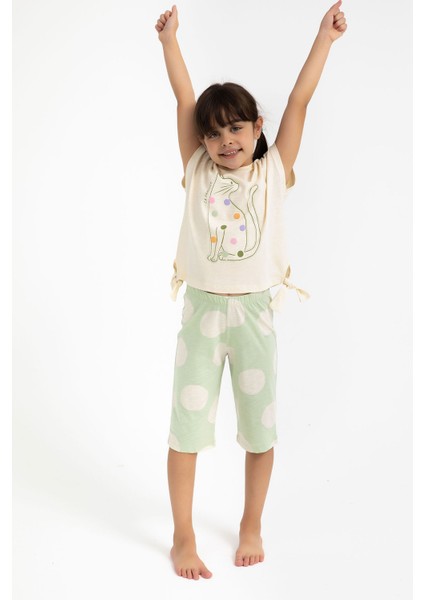 Cat Fil Dişi Kız Çocuk Kapri Takım fiyatları