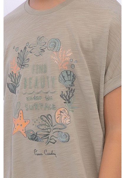 Find Beauty Açık Haki Kız Çocuk Pijama Takımı modelleri