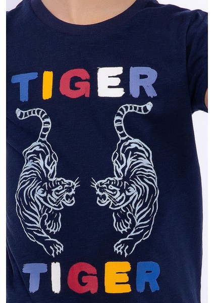 Tiger Lacivert Erkek Çocuk Bermuda Takım indirimleri