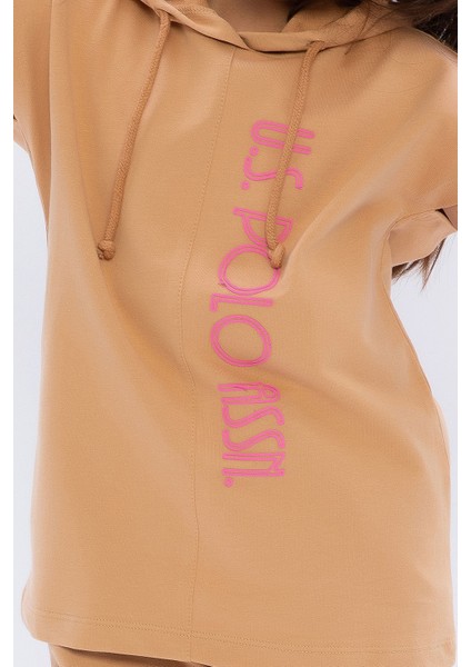 Camel Kız Çocuk Kapüşonlu Eşofman Takımı modelleri