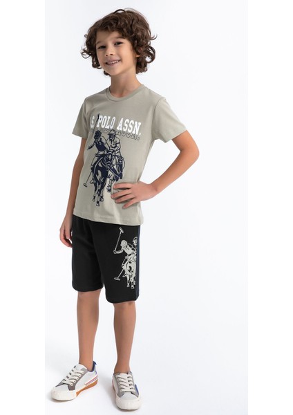 Erkek Çocuk Bermuda Takımı A.hakı Siyah fiyatları