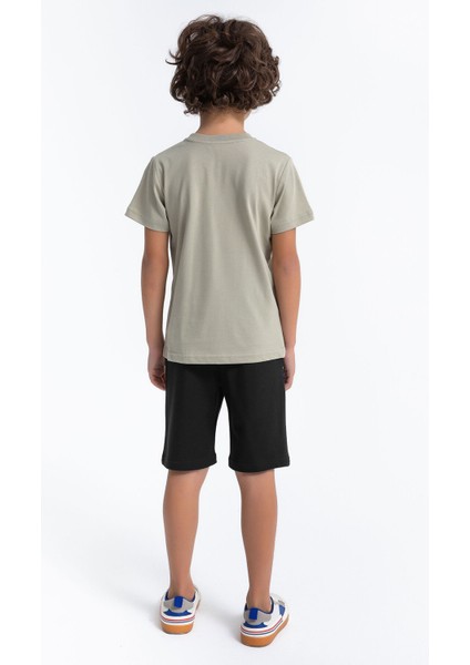 Erkek Çocuk Bermuda Takımı A.hakı Siyah indirimleri