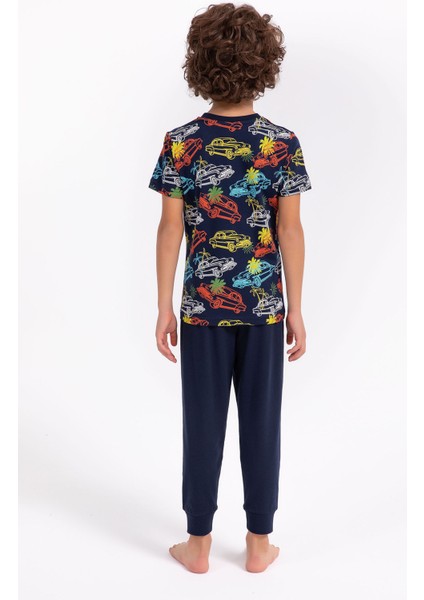 Enjoy Summer Lacivert Erkek Çocuk Pijama Takımı fırsatları