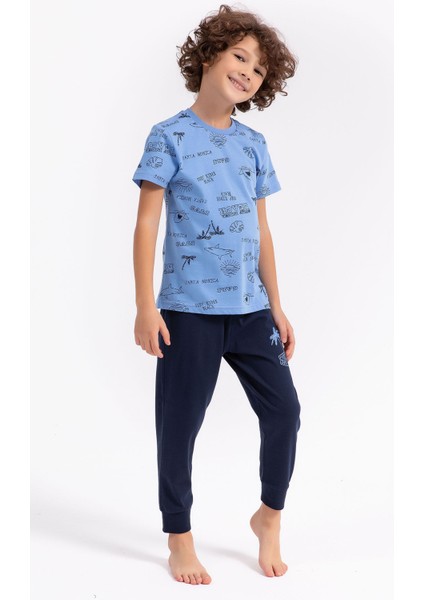 Surf Rider Indigo Erkek Çocuk Eşofman Takımı