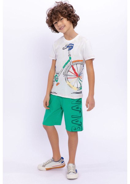 Bike Krem Erkek Çocuk Bermuda Takım fırsatları