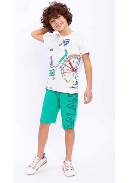 Bike Krem Erkek Çocuk Bermuda Takım indirimleri
