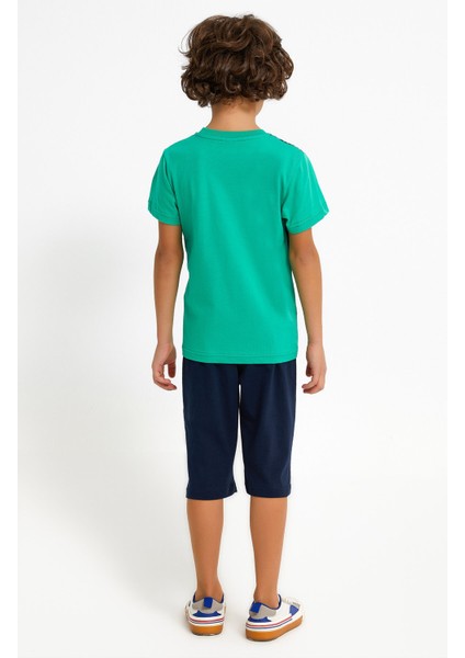 Newyork Kivi Yeşili Erkek Çocuk Kapri Takım indirimleri