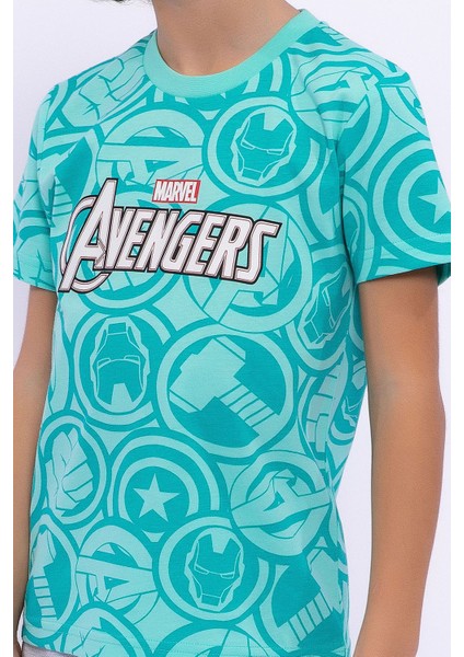 Avengers L Nil Yeşili Erkek Çocuk Bermuda Takım fırsatları