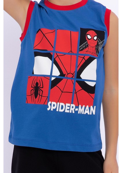 Cobalt Mavi Kolsuz Erkek Çocuk Bermuda Takım modelleri