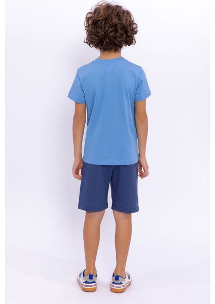 Avengers Marvel Indigo Erkek Çocuk Bermuda Takım indirimleri