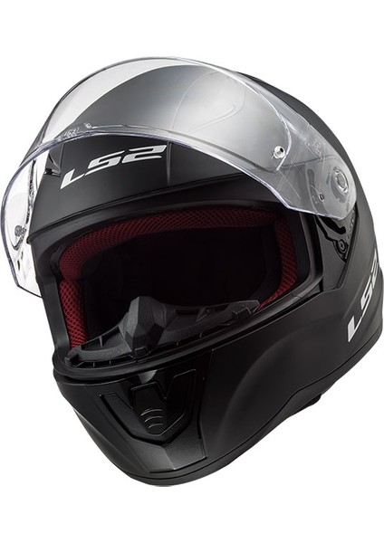 Rapid Mat Siyah Kask