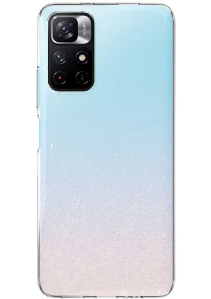 Xiaomi Poco M4 Pro 5G Kılıf Şeffaf Silikon Hibrit Case Kapak