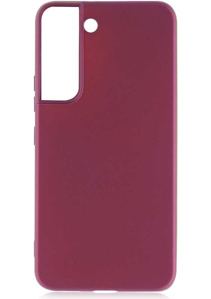 Samsung Galaxy S22 Kılıf Soft Mat Premier Case Kapak Mürdüm