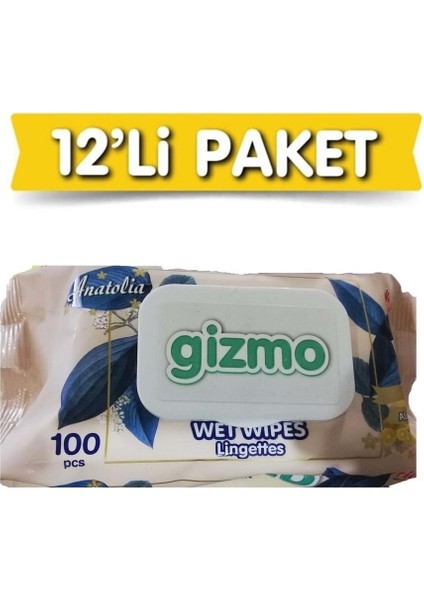 Islak Mendil 100'LÜ x 12