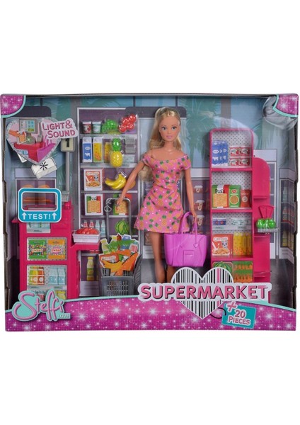 105733449 Steffi Love, Süpermarket Oyun Seti / +4 Yaş