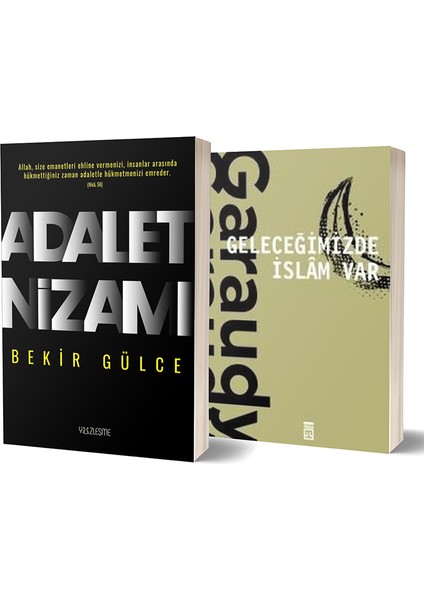 Adalet Nizamı - Geleceğimizde Islam Var 2 Kitap Set