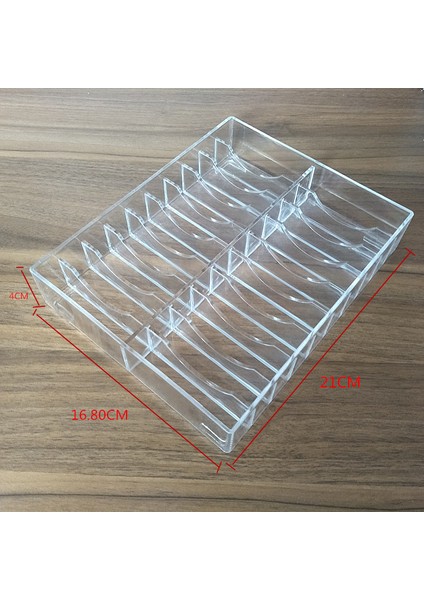 Şeffaf Akrilik Toz Kek Ekran Standı Durumda Mücevher Kutusu Makyaj Organizatör Kozmetik 20 Yuvaları Depolama Tutucu | Saklama Kutuları ve bidon indirimleri