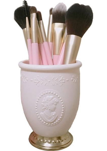 Makyaj Fırça Tutucu Plastik Kozmetik Fırça Depolama Kaş Kalem Organizatör | Makyaj Organizatörleri fırsatları