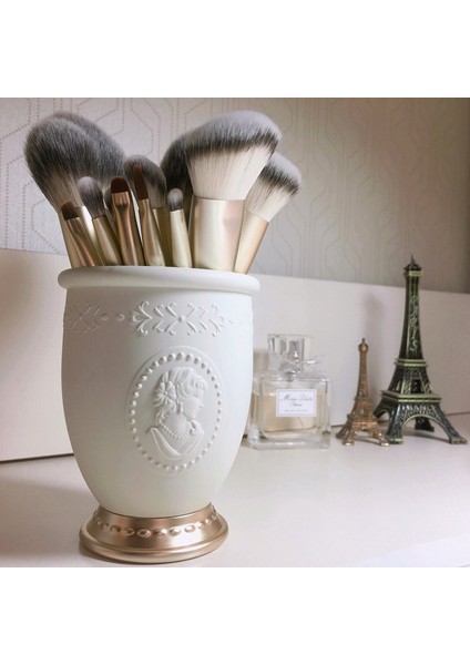 Makyaj Fırça Tutucu Plastik Kozmetik Fırça Depolama Kaş Kalem Organizatör | Makyaj Organizatörleri indirimleri