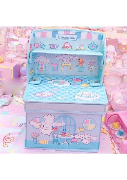 Yaratıcı Makyaj Saklama Kutusu Sevimli Karikatür Çekmece Depolama Evi Masaüstü Plastik Organizatör Takı Kozmetik Konteyner Kitaplık Kutu | Saklama Kutuları ve bidon(Yurt Dışından) fiyatları