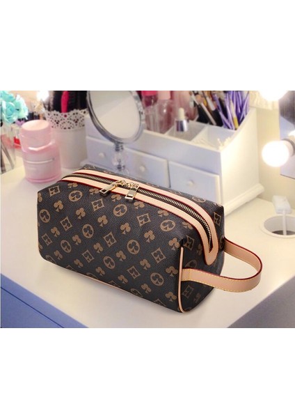 Kadın Makyaj Çantası Organizatör Seyahat Bayanlar Tuvalet Seti Kozmetik Çantası Kılıfı Lüks Tasarımcı Güzellik Kılıf Taşınabilir Yıkama Kılıfı Debriyaj | Kozmetik Çanta ve davalar fırsatları