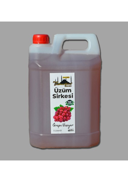 Tarihi Su ltanAhmet Baharatçısı Üzüm Sirkesi 5 lt