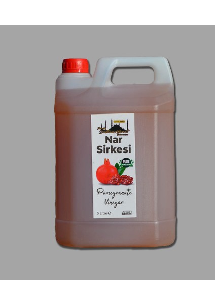 Tarihi Su ltanAhmet Baharatçısı Nar Sirkesi 5 lt