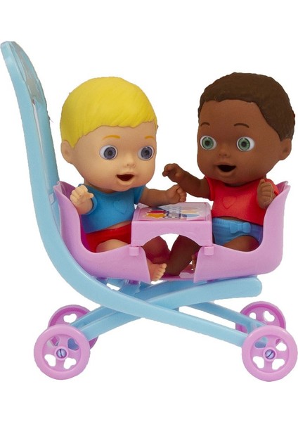 Giochi Preziosi CC019000 Amicicci 2li Bebek Arabası - Cicciobello ve Arkadaşları