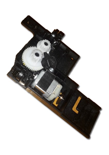 Dc Motor Dişli Sistemi - 90º L Tipi - Açık
