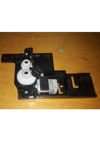 Dc Motor Dişli Sistemi - 90º L Tipi - Açık