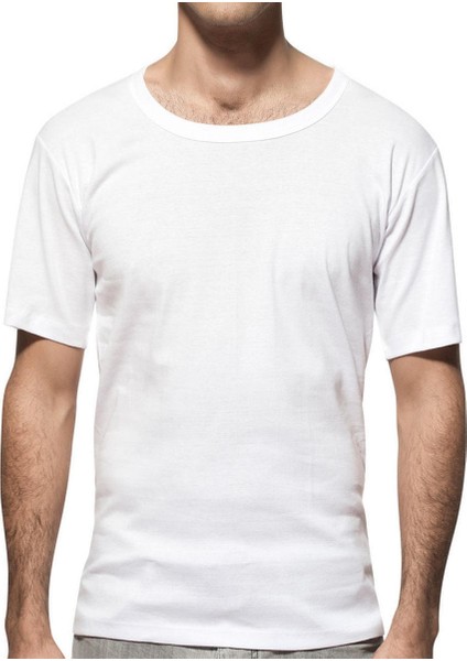 Erkek Sıfır Yaka Beyaz SER0003
