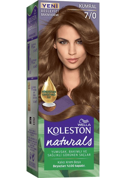 Wella Naturals Kumral Saç Boyası 7/0 fiyatları