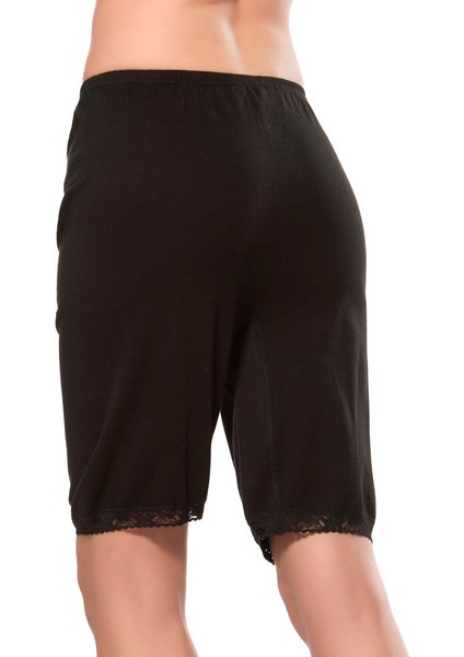 Kadın Ribana Dantelli Paçalı Siyah | K0114 fiyatları