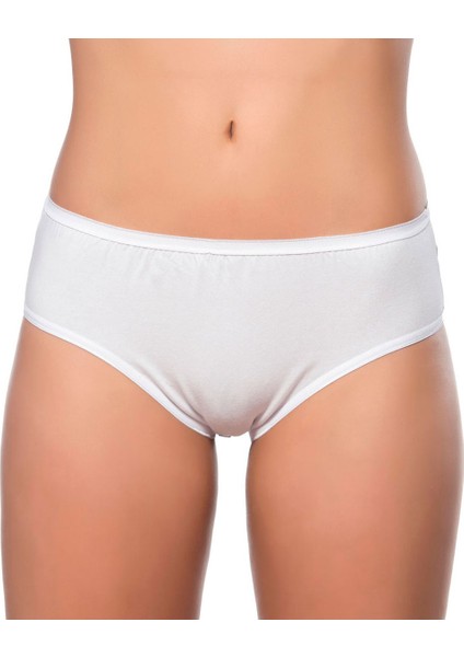 Kadın Daphne 40/1 Bato Bikini Altı Beyaz | Özk K6121