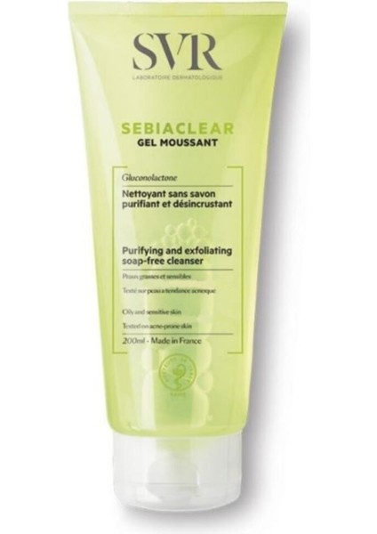 Sebiaclear Gel Moussant 200 ml