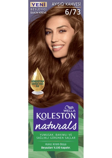 Wella Naturals Saç Boyası No: 6/73 Ayışığı Kahvesi