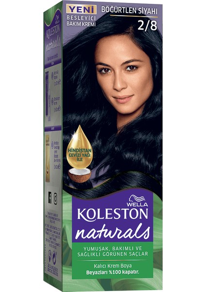 Wella Naturals Saç Boyası Böğürtlen Siyahı 2/8 fiyatları