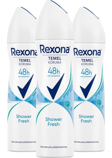 Motionsense Kadın Sprey Deodorant Shower Fresh 150 Ml X3 fiyatları