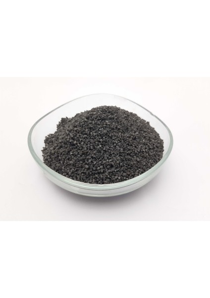 Dekoratif Siyah Renkte (1-2 Mm) Kum 350 gr