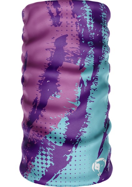 Mor Renk Extreme Bandana Boyunluk Saç Bandı Toka Maske
