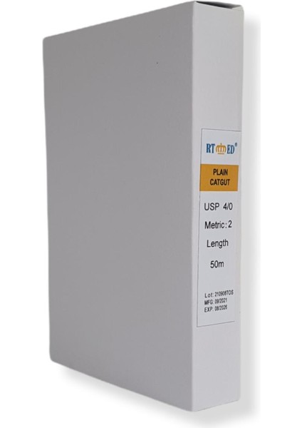 Plain Kaset Katküt Usp No:4 2 Metric 50 M