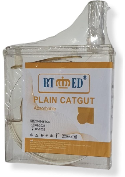Plain Kaset Katküt Usp No:4 2 Metric 50 M