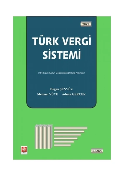 Türk Vergi Sistemi – Doğan Şenyüz