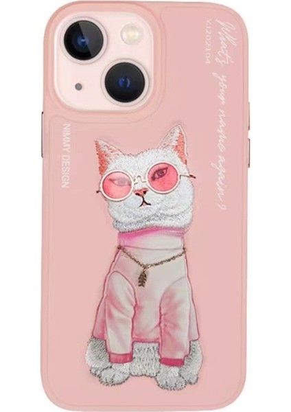 iPhone 13 Için Hayvan Desenli Tpu Kılıf Açık Pembe (Yurt Dışından)