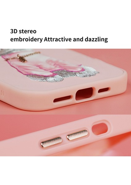 iPhone 13 Için Hayvan Desenli Tpu Kılıf Açık Pembe (Yurt Dışından) fiyatları