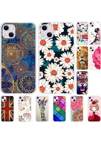 iphone 13 6.1 Inç Uyumlu Desen Baskı Tpu Telefon Kılıfı (Yurt Dışından) fırsatları
