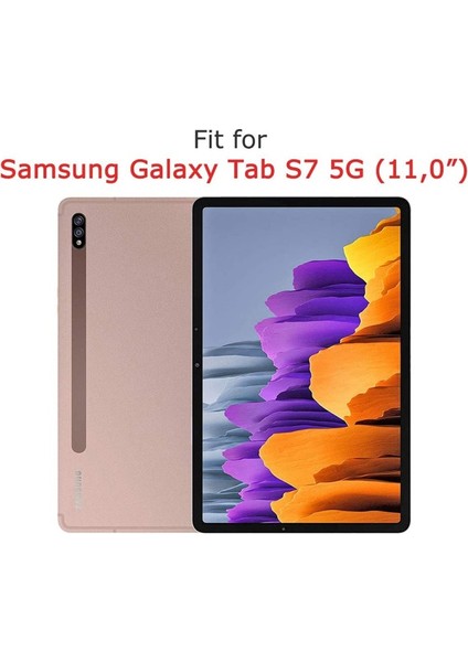 Samsung Galaxy Tab S7 Için Buzlu Tpu Tablet Kılıfı (Yurt Dışından)