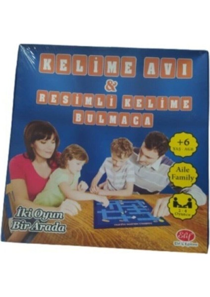 Elif Kelime Avı Resimli Bulmaca