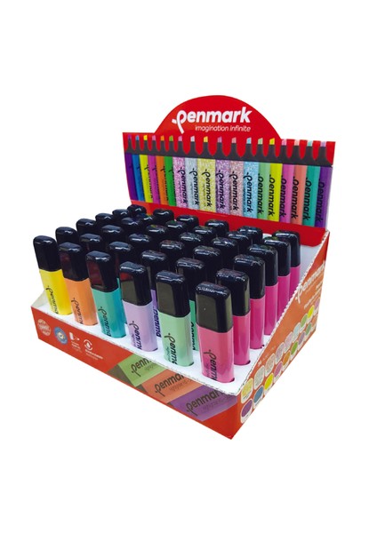 Highlighter Pastel Fosforlu Kalem – Lavanta
